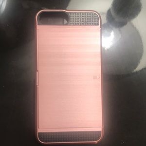 iPhone 7+ phone case with card holder